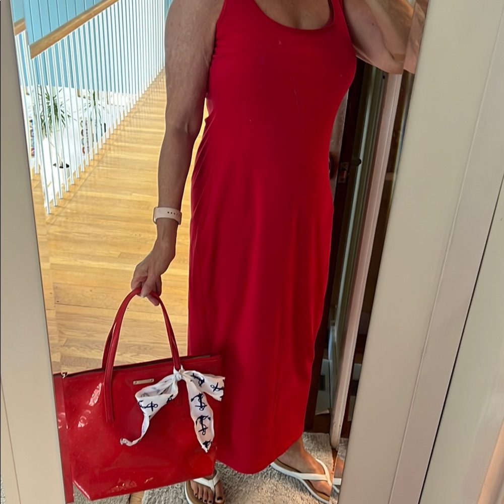Source Unknown Red Maxi Dress